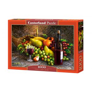 Puzzle Castorland 1000el Martwa natura owoce i wino